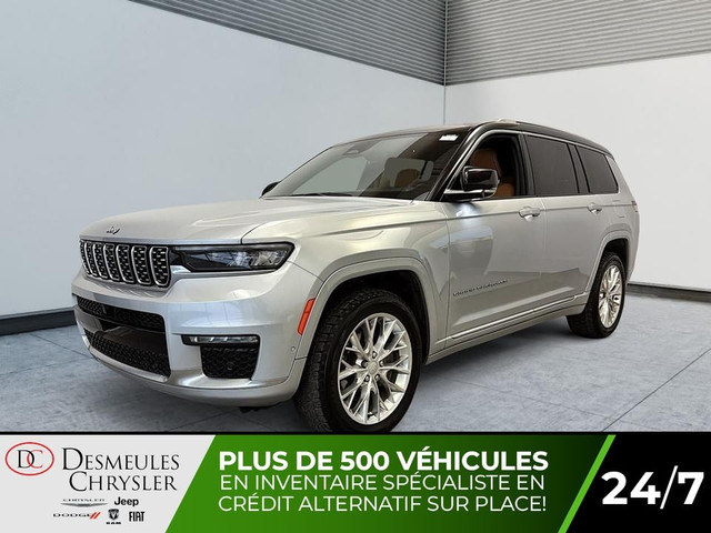 2021 Jeep Grand Cherokee L Summit 4x4 Toit pano 7 Passagers Cuir in Cars & Trucks in Laval / North Shore