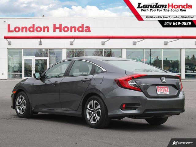 2017 Honda Civic Sedan LX | Only 68,000KM | Full Service in Cars & Trucks in London - Image 4