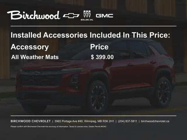 2026 Chevrolet Equinox AWD RS |Factory Order- Arriving Soon| in Cars & Trucks in Winnipeg - Image 4