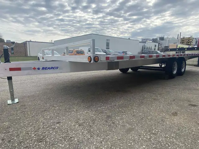 2025 Bearco 102x20 Deckover Trailer for Sale Heavy Duty in Cargo & Utility Trailers in Guelph - Image 2
