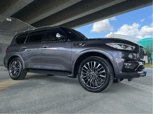 2022 Infiniti QX80 LUXE V8 4WD HEAT/COOL LEATHER DVD ENT 8-PASSANGER