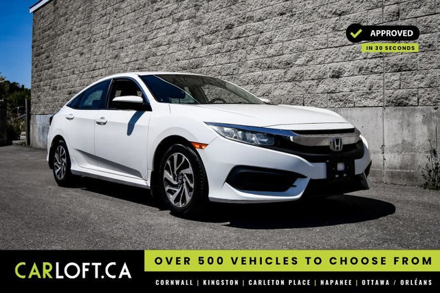 2018 Honda Civic Sedan LX CVT • HEATED SEATS • PREM. AUDIO in Cars & Trucks in Kingston