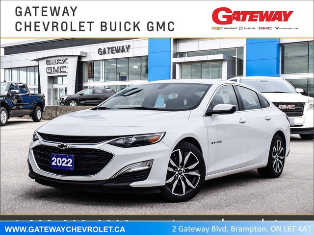 2022 Chevrolet Malibu RS / LOW KMS' / ONE OWNER VEHICLE / in Cars & Trucks in Mississauga / Peel Region