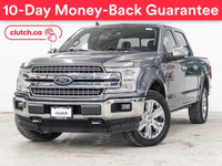 2019 Ford F-150 Lariat SuperCrew 4WD w/ SYNC 3, Rearview Cam, Du