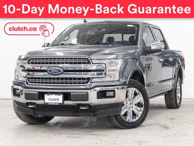 2019 Ford F-150 Lariat SuperCrew 4WD w/ SYNC 3, Rearview Cam, Du in Cars & Trucks in Bedford