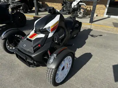 2023 Can-Am RYKER RALLY 900 Time to start clearing out the demo's, 900 cc ace four stroke, fuel inje...
