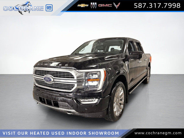2022 Ford F-150 Limited | 3.5 Hybrid | Tonneau Cover | Sunroof in Cars & Trucks in Calgary