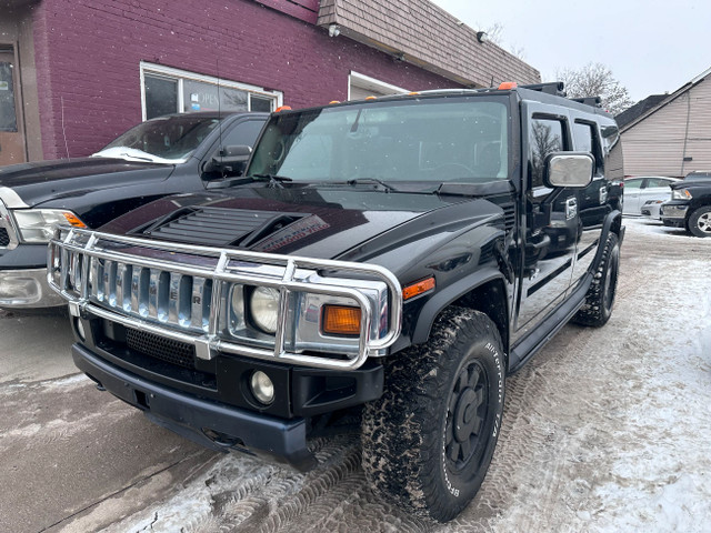 2004 Hummer H2 4DR NEW SAFETY CLEAN TITLE LOW KM in Cars & Trucks in Winnipeg