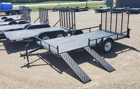 2024 RAINBOW Ramp side utility trailer in Cargo & Utility Trailers in Brandon