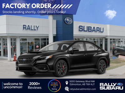 2024 Subaru WRX RS - AVAILABLE TO FACTORY ORDER TODAY!!