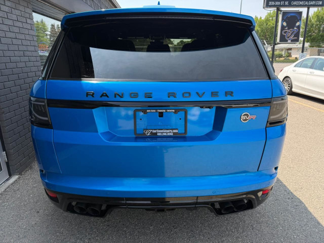 2017 Land Rover Range Rover Sport V8 Supercharged SVR in Cars & Trucks in Calgary - Image 4