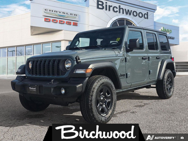 2025 Jeep WRANGLER 4-Door SPORT in Cars & Trucks in Winnipeg