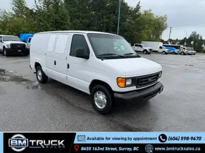 2003 Ford E-150 - 4.2L V6 - Auto - Cargo - AM/FM Stereo - Air Conditioning - Divider - Shelving - Ru...