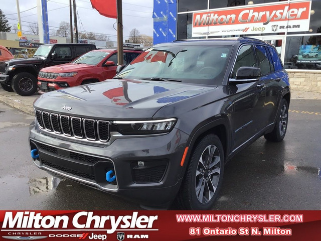 2022 Jeep Grand Cherokee 4xe OVERLAND, MCINTOSH AUDIO, REAR SEAT in Cars & Trucks in Oakville / Halton Region