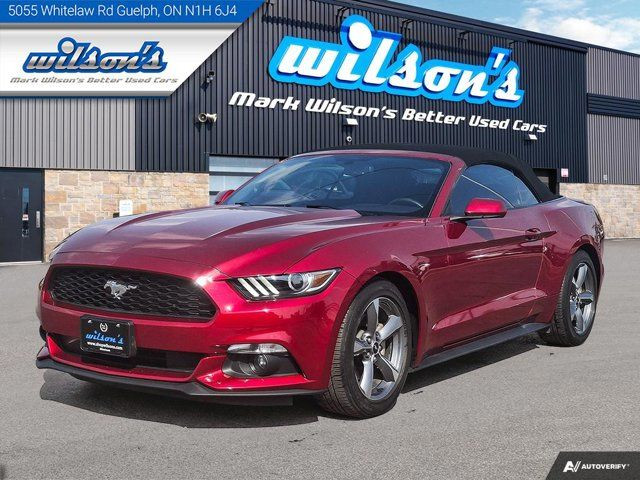 2015 Ford Mustang V6 Convertible | Auto | Rear Camera | 18 in Cars & Trucks in Guelph