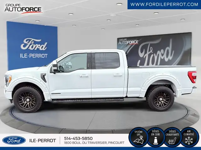 2022 Ford F-150 LARIAT HYBRID, 4X4, NAVIGATION, CUIR62863211514499121