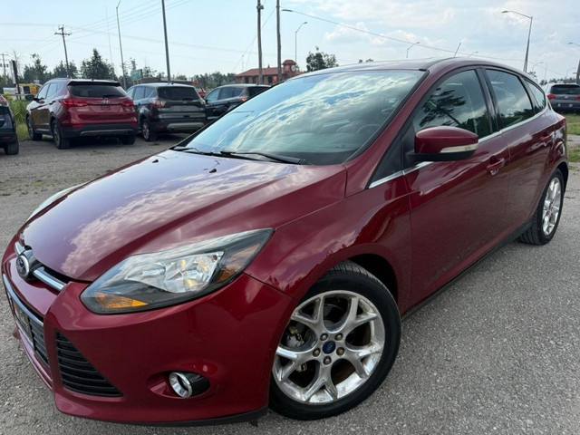 2013 FORD FOCUS TITANIUM | LOADED | SONY AUDIO PKG | LOW KM in Cars & Trucks in Barrie
