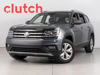 2019 Volkswagen Atlas Comfortline AWD w/ Adaptive Cruise, Apple 