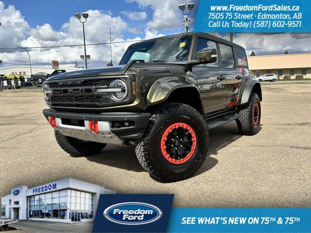 2024 Ford Bronco Raptor | 360 Cam | Heated Seats in Cars & Trucks in Edmonton