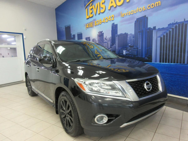 NISSAN PATHFINDER 2016 SL AWD 7 PASSAGERS CUIR NOIT / TOIT / GPS in Cars & Trucks in Lévis - Image 3