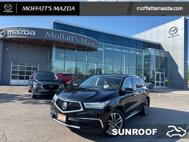 2018 Acura MDX Navigation SUNROOF - LEATHER in Cars & Trucks in Barrie