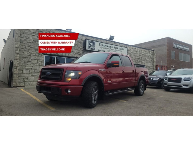  2014 Ford F-150 4WD SuperCrew FX4/Navigation/Sunroof/Car Starte in Cars & Trucks in Calgary