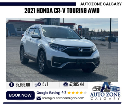 2021 Honda CR-V Touring AWD | $362.00/bi-weekly