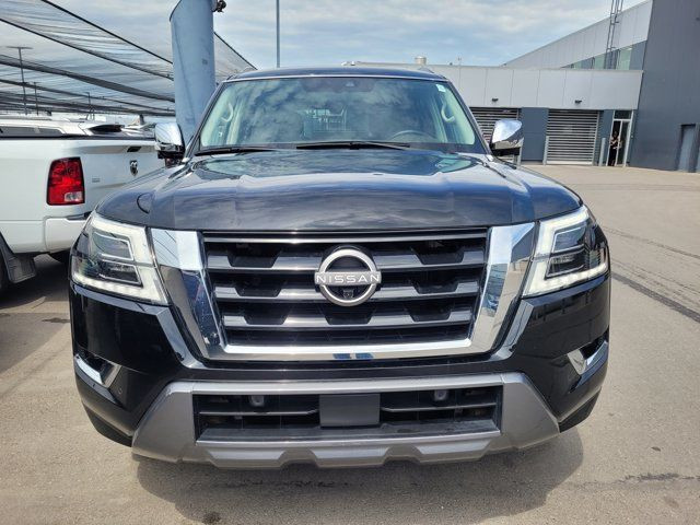 2021 Nissan Armada PLATINUM | REAR ENTERTAINMENT | HAIL SAVINGS in Cars & Trucks in Calgary - Image 2