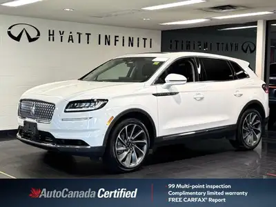 The 2023 Lincoln Nautilus Reserve offers a refined driving experience with its 2.7L twin turbo V6 en...