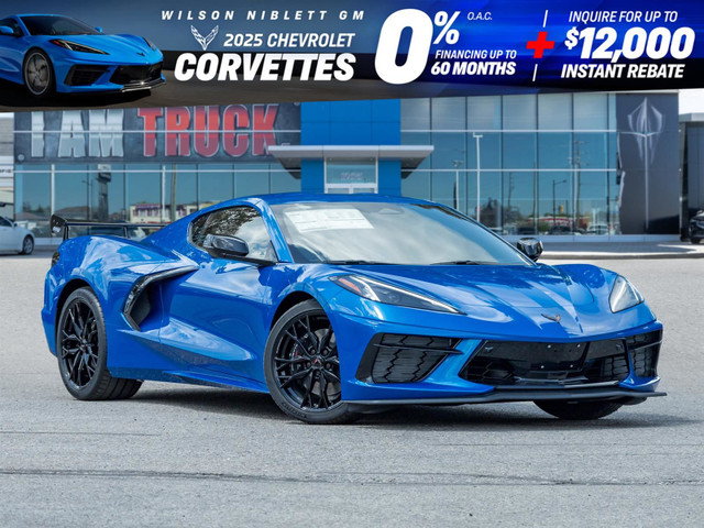 2025 Chevrolet Corvette 2LT- Front Lift | Z51 Performance Pkg in Cars & Trucks in Markham / York Region
