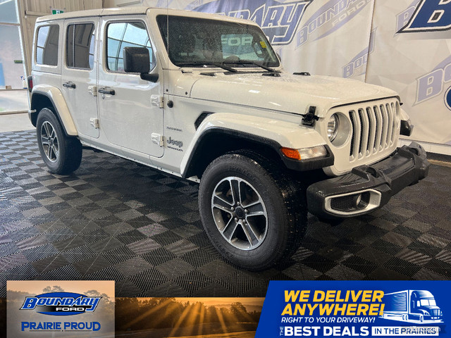 2023 Jeep Wrangler SAHARA 4X4 2.0 TURBO | ALPINE PREMIUM AUDIO | in Cars & Trucks in Lloydminster