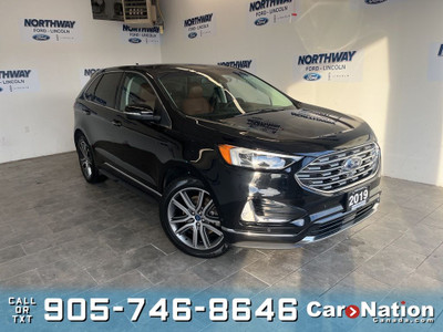 2019 Ford Edge TITANIUM PLUS PKG | AWD | LEATHER |PANO ROOF |NAV