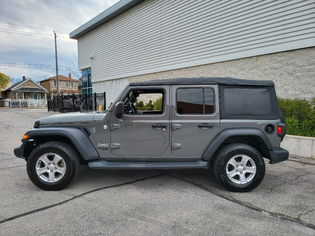 2019 Jeep WRANGLER UNLIMITED SPORT 4X4 TRAIL RATED-BLUETOOTH-BAC in Cars & Trucks in City of Toronto - Image 3