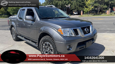 2018 Nissan Frontier Crew Cab PRO-4X Standard Bed 4x4 Auto