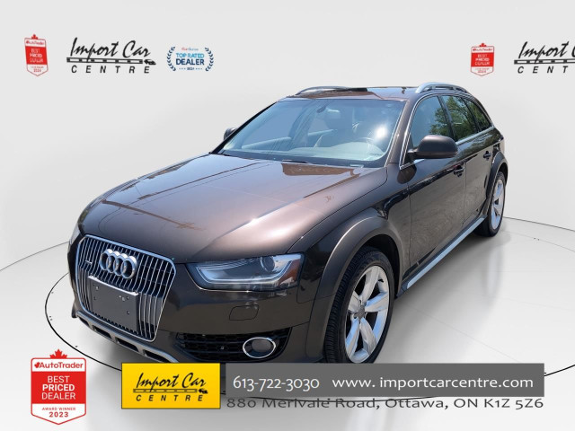 2014 Audi A4 allroad 2.0 Progressiv LEATHER, PANO. ROOF, POWE... in Cars & Trucks in Ottawa