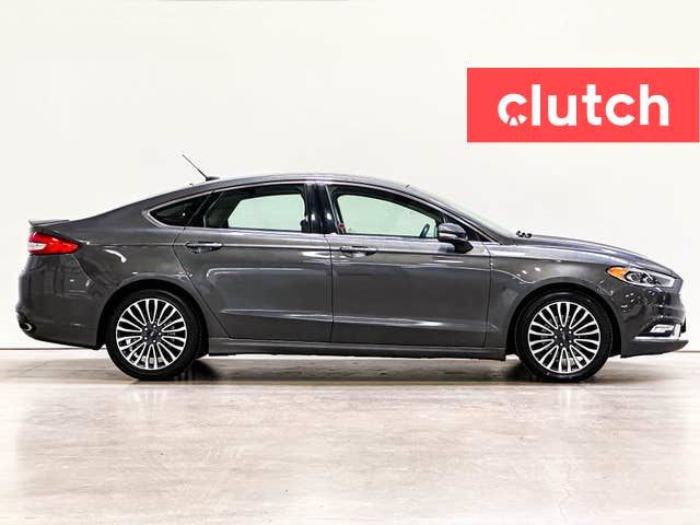 2018 Ford Fusion Titanium AWD w/ Apple CarPlay, Heated Front Sea in Cars & Trucks in Ottawa - Image 4