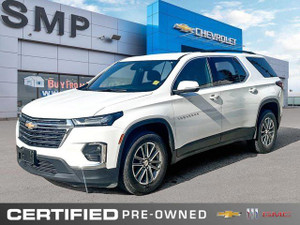 2023 Chevrolet Traverse LT Cloth | AWD | Heated Seats | Remote Start | 3rd Row Seat | Hitch