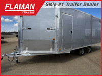 2023 ALCOM HES101X20(6.5) Enclosed Snowmobile Trailer