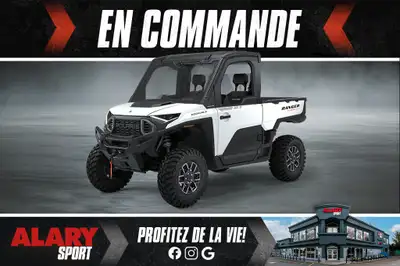 Ce CÔTE À CÔTE POLARIS RANGER XD 1500 PREMIUM Edt. Northstar 2025 est disponible DÈS MAINTENANT! Con...