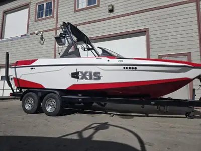 5.7L 354 HOURS WAKEBOARD TOWER WITH NEW SPEAKERS RACKS AND BIMINI TOP MALIBU SURF SYSTEM POWER WEDGE...