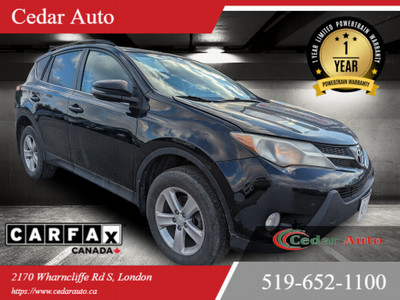 2014 Toyota RAV4 XLE | FWD | Sunroof | 1 YEAR POWERTRAIN WARRANT