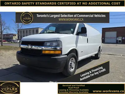 CLEAN CARFAX - ALL SERVICE RECORDS - Hard to Find DIESEL Cargo - 2019 Chevrolet Express G2500 155WB...