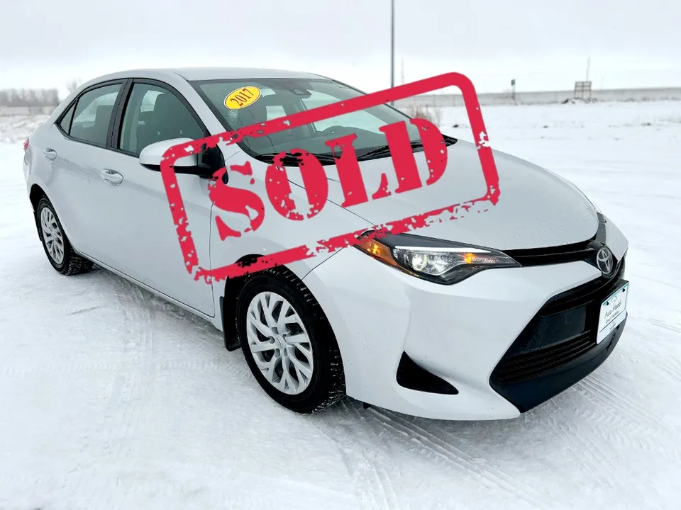 2017 Toyota Corolla LE /BACK UP CAM/LOW KM/ Local In Silver