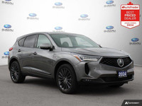 New Price! Odometer is 21674 kilometers below market average! Gray 2024 Acura RDX Platinum Elite SH-... (image 6)