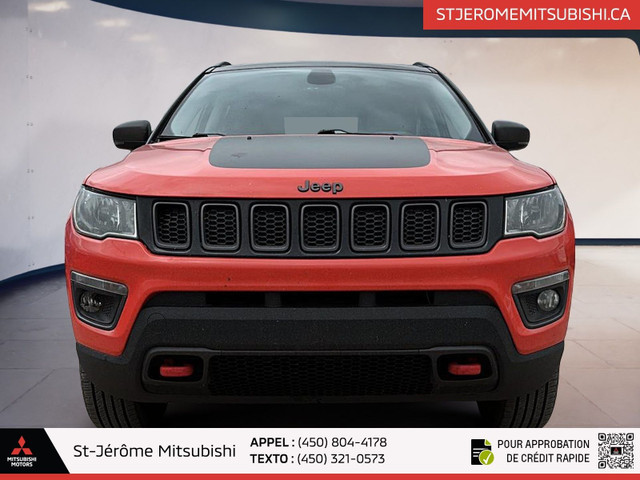 2018 Jeep Compass TRAILHAWK 4X4  TOIT PANO OUVRANT  CUIR in Cars & Trucks in Laurentides - Image 2