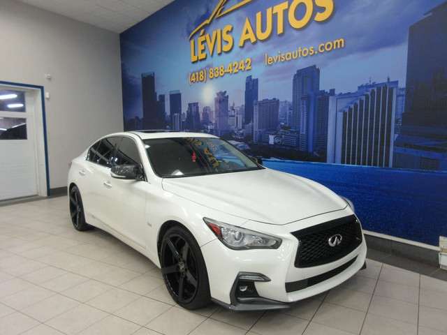 INFINITI Q50 2019 S LUXE AWD 300 HP GPS CUIR CHAUFFANT TOIT CAME in Cars & Trucks in Lévis - Image 3