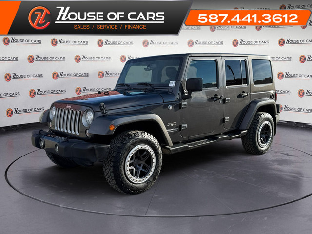 2017 Jeep WRANGLER UNLIMITED 4WD 4dr Sahara in Cars & Trucks in Calgary