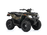 atv 2022 Tracker Off Road 90 True Timber Strata Camo side by sid