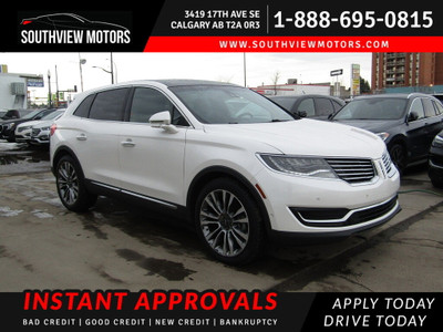 2016 Lincoln MKX RESERVE AWD 2.7L ECO-BOOST B.S.A/NAV/360CAM/P.
