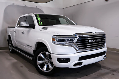 2022 Ram 1500 LONGHORN + CREWCAB + V8 + GPS + CUIR + ECRAN TACTI